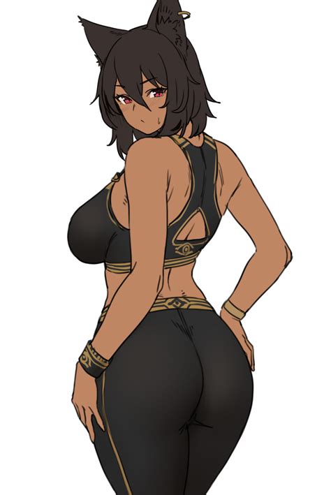 Fit Bastet By Houtengeki Monster Girls Know Your Meme