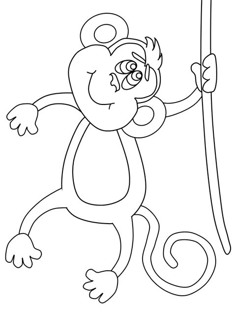monkey template google search animal templates monkey coloring