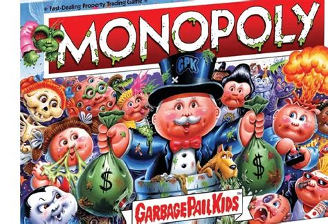 garbage pail kids monopoly coming  coming