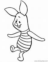 Piglet Coloring Pages Disneyclips Dancing sketch template