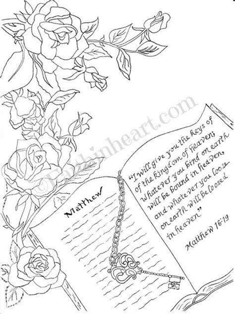 matthew   pages coloring pages
