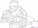 Coloring Pages Chief Master Chiefs Halo Getcolorings Color Printable sketch template