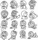 Doraemon Dorayaki sketch template