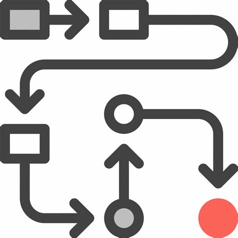 planning strategy business process workflow flow target icon   iconfinder