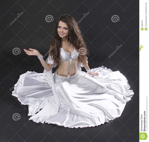 Beautiful Exotic Belly Dancer Woman Stock Image Image Of