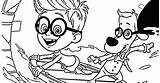 Sherman Peabody Mr Coloring Pages sketch template