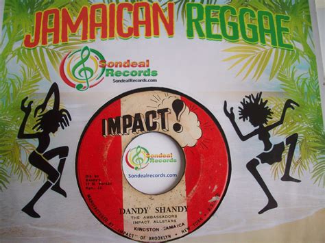 Dandy Shandythe Ambassadors 7 Rare Vinyl Collectible Records