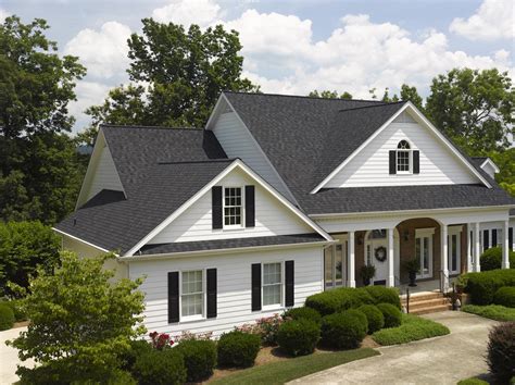 landmark charcoal black  siding roofing