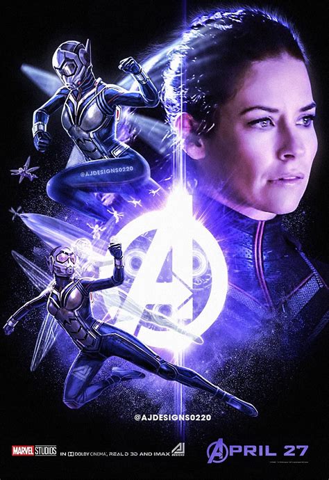 The Wasp Infinity War Poster By Me Ajdesigns0220