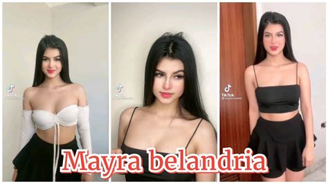 tiktok hot girl compilation mayra belandria youtube