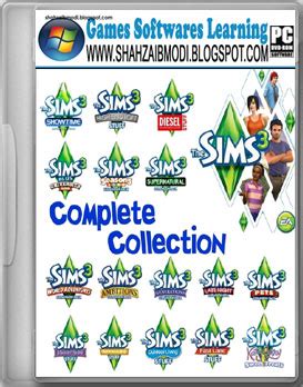 sims  complete collection game shahzaib modi