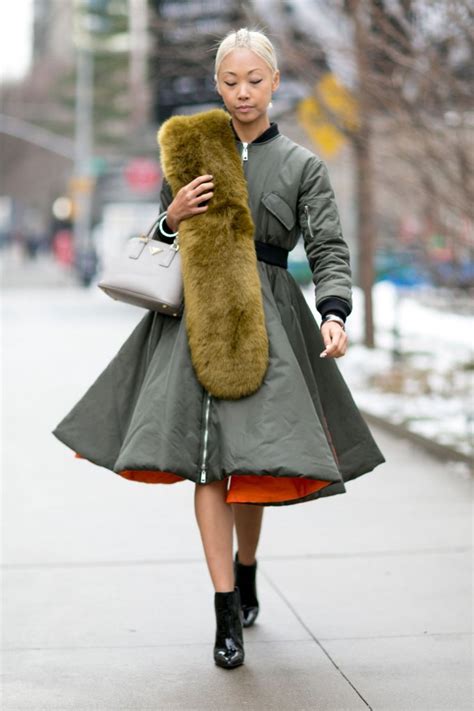 2015 16秋冬纽约时装周秀场外街拍 嘉宾篇 1 天天时装 口袋里的时尚指南