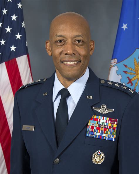 general charles  brown jr  air force biography display