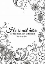 Coloring Easter Pages Adults Kids He Christianbook Risen Click Resources Books Choose Board sketch template