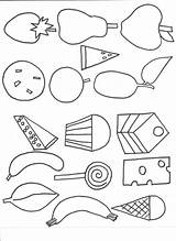 Caterpillar Hungry Coloring Very Pages Food Colouring Printable Printables Raupe Nimmersatt Crafts Activities Preschool Carle Eric Template Craft Templates Print sketch template