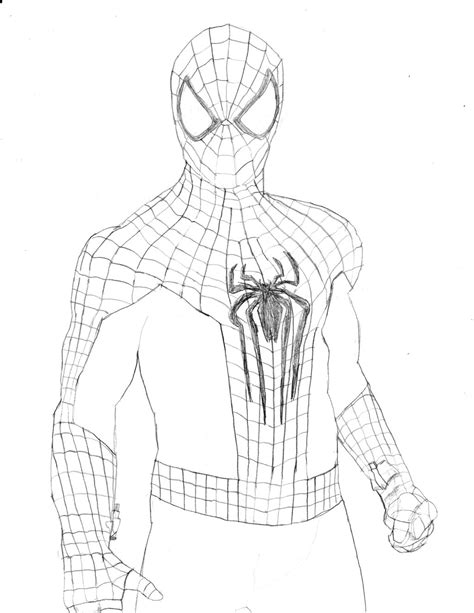 spider man sketch easy  paintingvalleycom explore collection