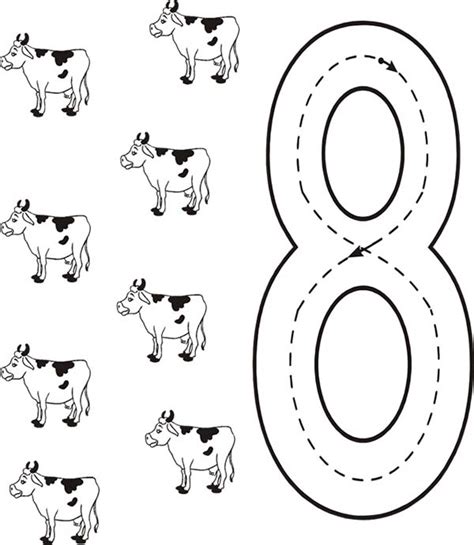 number  coloring pages  preschoolers coloring pages
