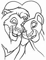 Coloring Pages Nala Simba Lion King Kiara Drawing Clipartmag Getcolorings Kovu sketch template
