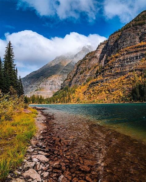 Avalanche Lake In Glacier National Park Is Pretty