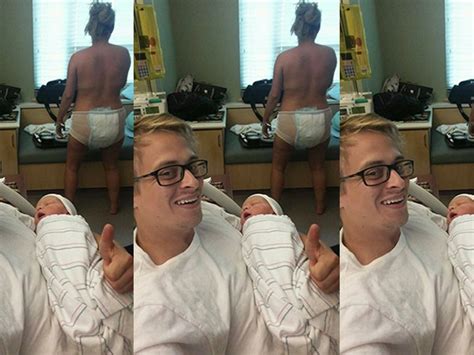 This Mom Shared A Picture Of Herself In A Diaper To Show What Giving