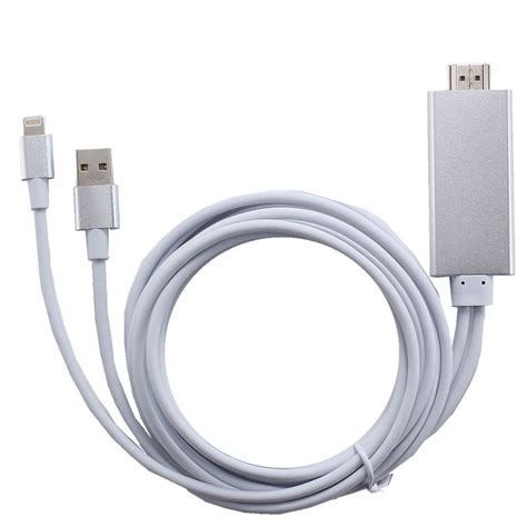 lightning  hdmi cable adapter hdtv cable  iphoneipad airminipro ipod touch compatible