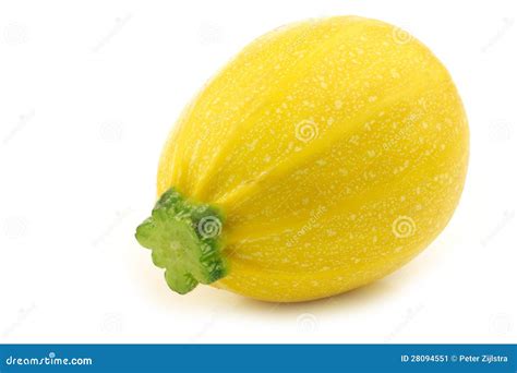 gelbe runde zucchini cucurbita pepo stockbild bild von frisch rund
