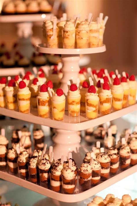 Cakes And Desserts Photos Dessert Cup Station Wedding Dessert Table