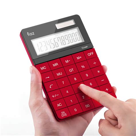 xm fizz fz calculator double power desk calculator  digit