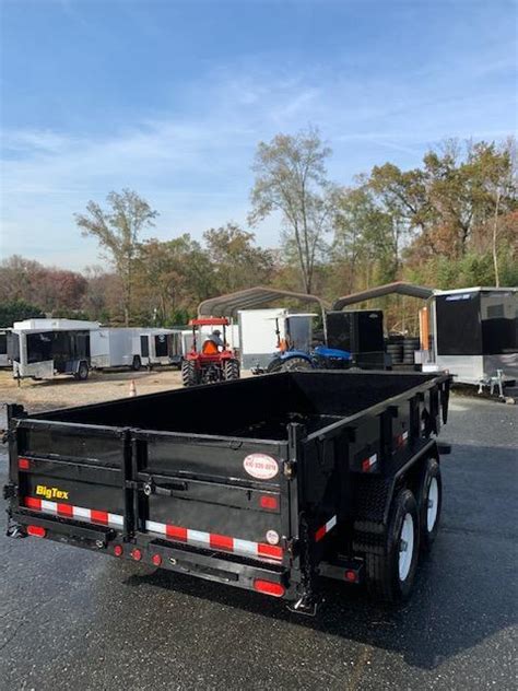 big tex    trailers lp  dump trailer  enclosed cargo utility landscape equipment
