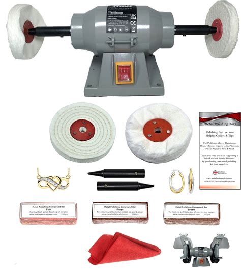 jewellery polisher polishing machine  bench grinder   polishing kit  ebay