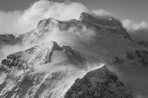 photo du grand combin de verbier