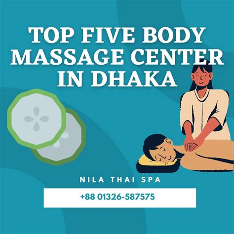 Top Five Body Massage Center In Dhaka Nila