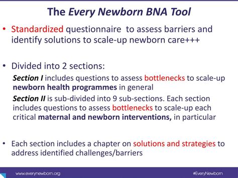 Ppt The ‘every Newborn’ Maternal Newborn Bottleneck Analysis Tool