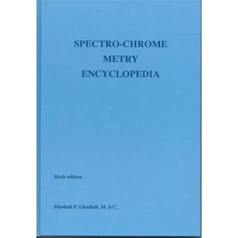 spectro chrome metry encyclopedia wrf