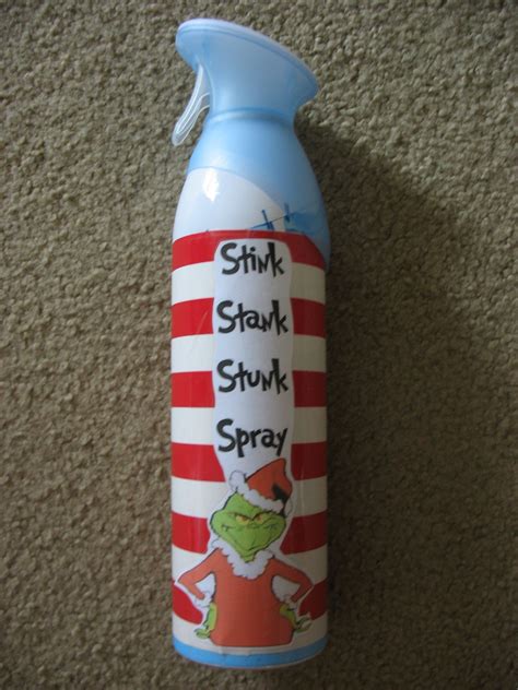 stink stank stunk spray   bathrooms wrapping paper  printed