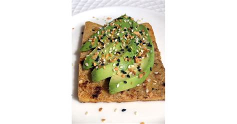 tofu avocado toast vegan high protein snacks for weight loss