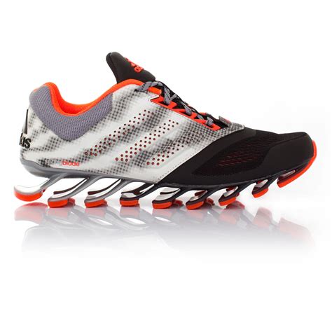 adidas springblade drive  mens white black running sports shoes
