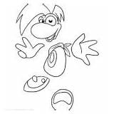 Rayman Coloring Pages Globox Legends Playing Xcolorings sketch template
