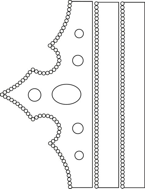 printable crowns template