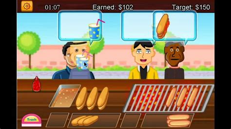 funny hotdog shop game ycom  games  malditha youtube