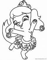 Puppy Coloringbay Disneyclips Dance Seashell Birijus Kleurplaten sketch template