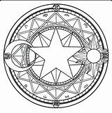 Magic Circle Symbols Coloring Pentagram Pages Sakura Circles Tsubasa Occult Magique Drawing Sorcery Kinomoto Card Alchimie Cercle Wiki Dessin Wikia sketch template