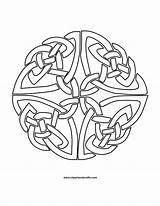 Celtic Mandala Mandalas Coloring Pages Color Circle Knot Monday Patterns Printable Designs Adult Nwcreations Adults Mandela Cool Visit Google Knots sketch template