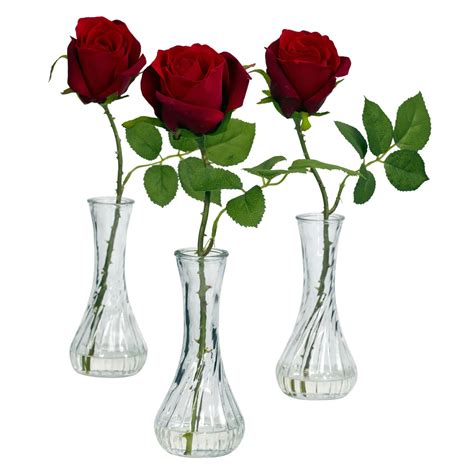 rose bud vase set    overstockcom shopping great deals   natural