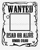 Wanted Artwork Pinclipart sketch template