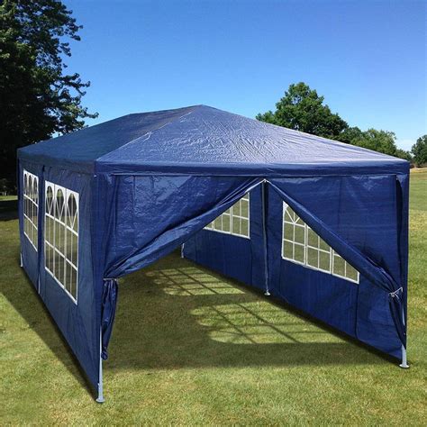 svebake    easy pop  canopy party event tent blue canopy wedding party tent