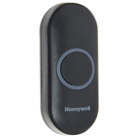honeywell series    door bell push button  black rpwlba