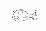 Fish Coloring Pages Printable Large Edupics sketch template
