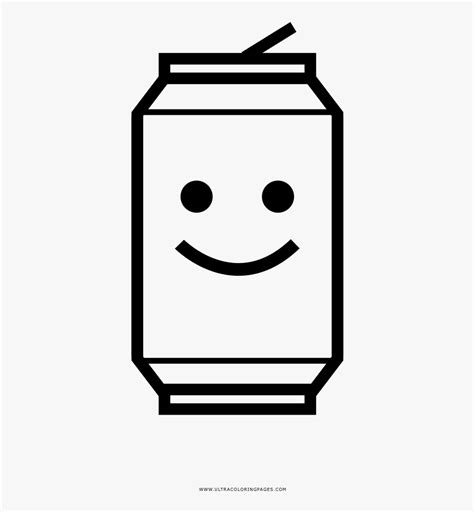 soda  coloring page soft drink  transparent clipart clipartkey