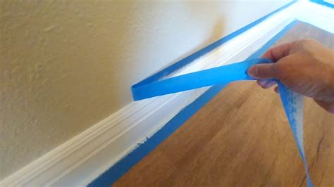 paint  baseboards  tape